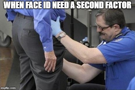 Face ID second factor