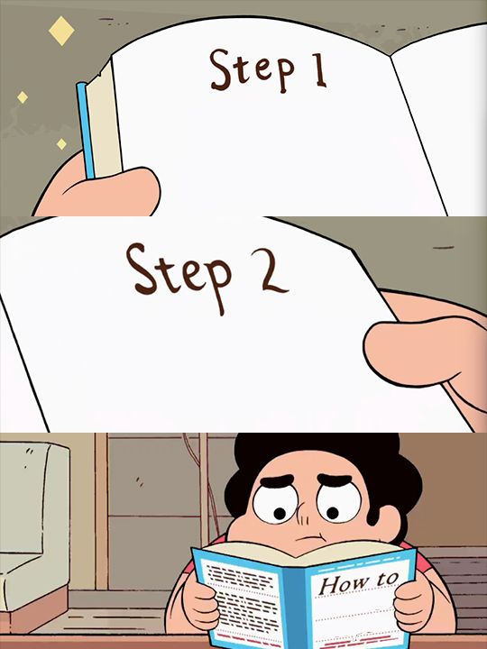 steven's rule book Blank Meme Template