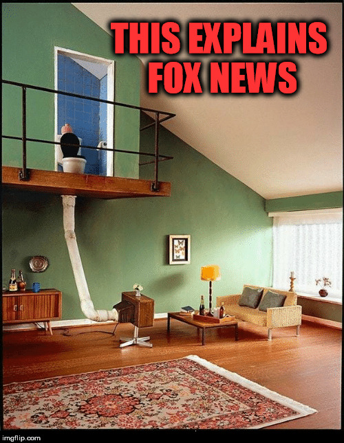 Fox news | THIS EXPLAINS FOX NEWS | image tagged in fake news | made w/ Imgflip meme maker