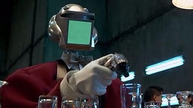 Fifth Element Robot Bartender Blank Meme Template