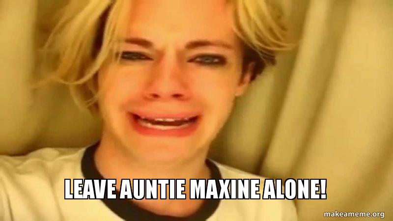 High Quality Auntie Max Blank Meme Template