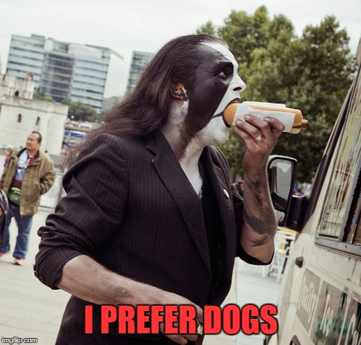 I PREFER DOGS | made w/ Imgflip meme maker