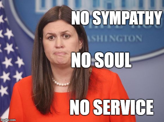 NO SYMPATHY; NO SOUL; NO SERVICE | made w/ Imgflip meme maker