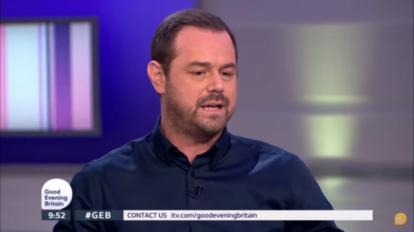 Danny Dyer Good Evening Britain June 2018 Blank Meme Template