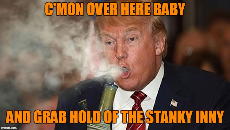 C'MON OVER HERE BABY AND GRAB HOLD OF THE STANKY INNY | made w/ Imgflip meme maker