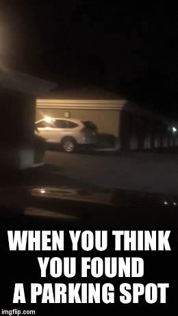 Parking Spot Illusion - Imgflip