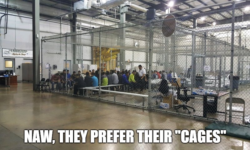 NAW, THEY PREFER THEIR "CAGES" | made w/ Imgflip meme maker