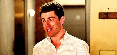 High Quality New Girl Schmidt Celebrate Me Blank Meme Template