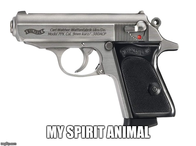 PPK | MY SPIRIT ANIMAL | image tagged in meme | made w/ Imgflip meme maker