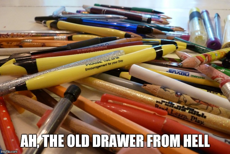 AH, THE OLD DRAWER FROM HELL | made w/ Imgflip meme maker