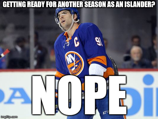 GETTING READY FOR ANOTHER SEASON AS AN ISLANDER? NOPE | image tagged in islander tavarse | made w/ Imgflip meme maker