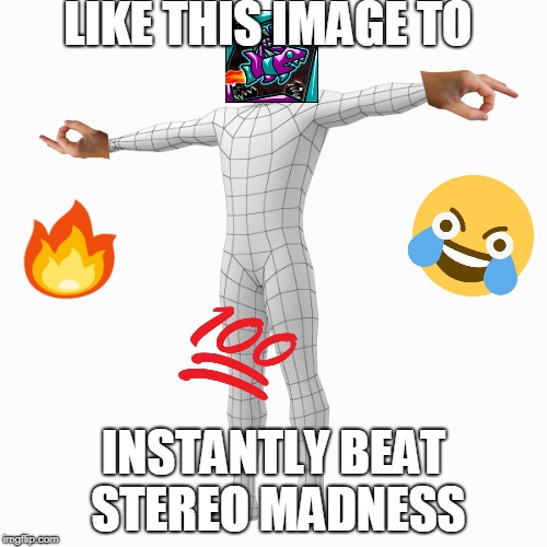 You have been visited by Riot. | LIKE THIS IMAGE TO; INSTANTLY BEAT STEREO MADNESS | image tagged in gd,geometry dash,geometry | made w/ Imgflip meme maker