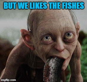 BUT WE LIKES THE FISHES | made w/ Imgflip meme maker