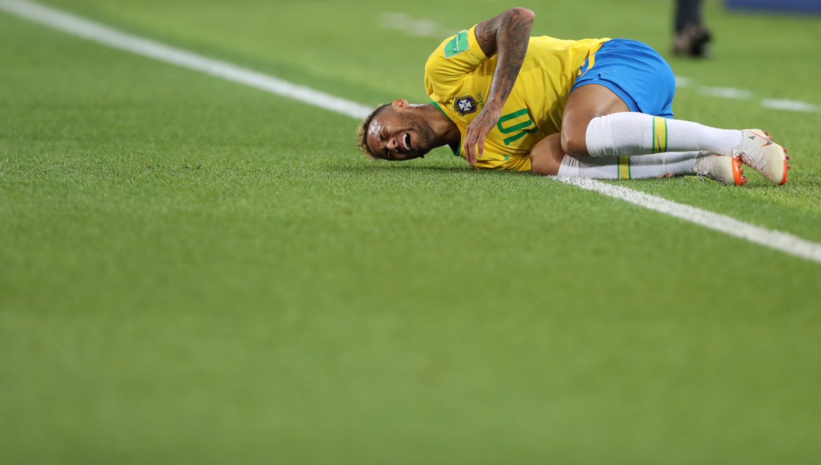 Neymar, Brazil, acting, should get an Oscar for that Blank Meme Template