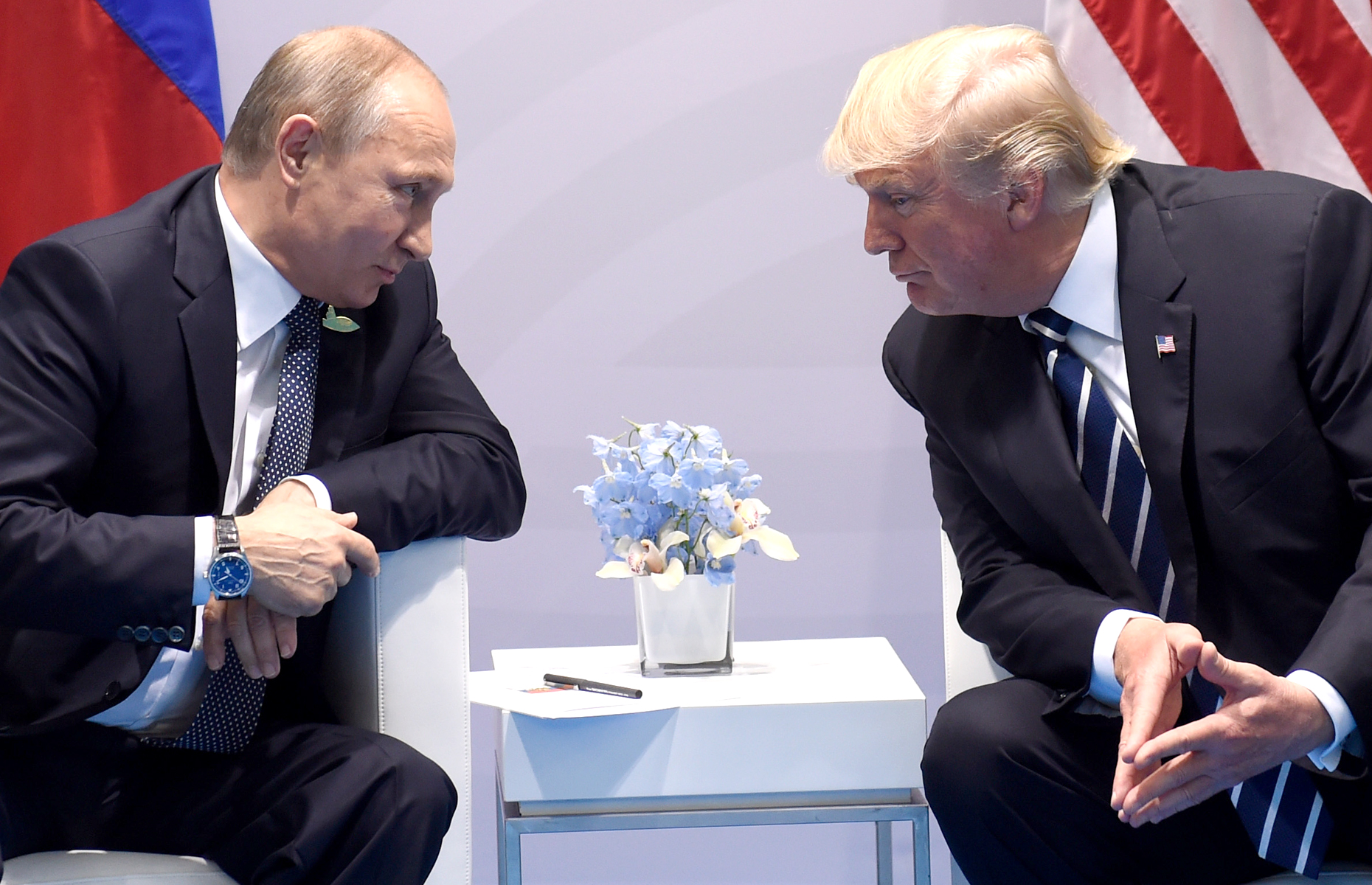 Putin Trump Secret Blank Meme Template