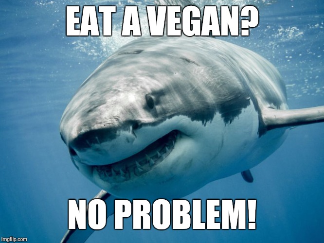 EAT A VEGAN? NO PROBLEM! | made w/ Imgflip meme maker