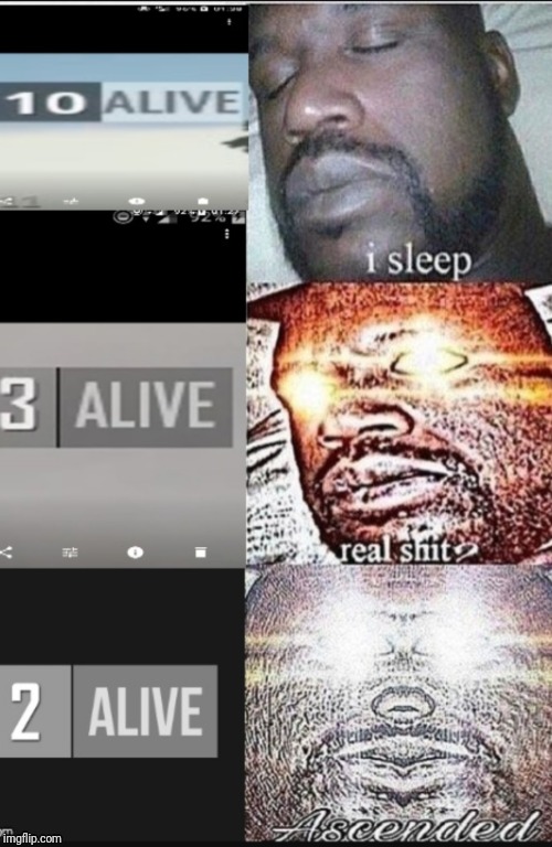 Pubg Real Shit | image tagged in sleeping shaq / real shit,pubg,i sleep meme with ascended template,memes | made w/ Imgflip meme maker
