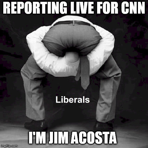 REPORTING LIVE FOR CNN; I'M JIM ACOSTA | image tagged in acosta | made w/ Imgflip meme maker