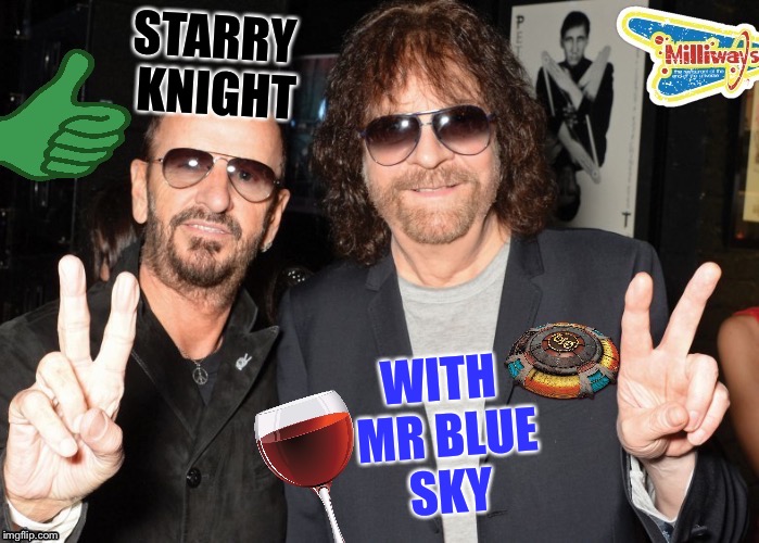 STARRY KNIGHT WITH MR BLUE SKY | made w/ Imgflip meme maker