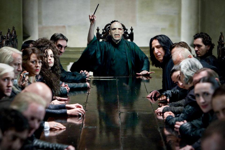 Harry Potter death eaters ministry of magic Blank Meme Template