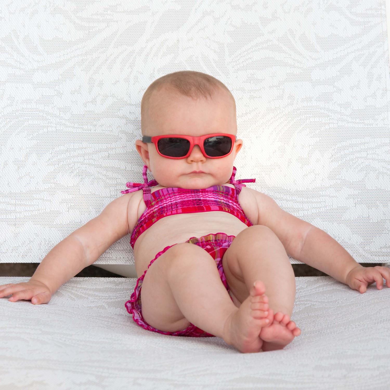 High Quality Baby Chill Relax Vacation Blank Meme Template