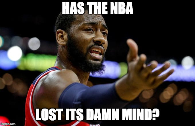 HAS THE NBA; LOST ITS DAMN MIND? | made w/ Imgflip meme maker