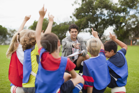 Soccer coach asking question Blank Meme Template