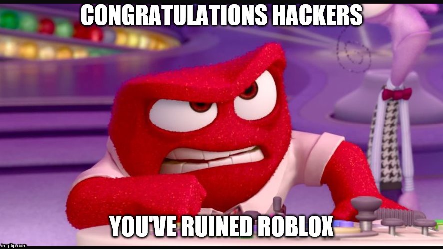 Someone Hacked Roblox Imgflip - a disturbing roblox account was just hacked and the hacker is angry