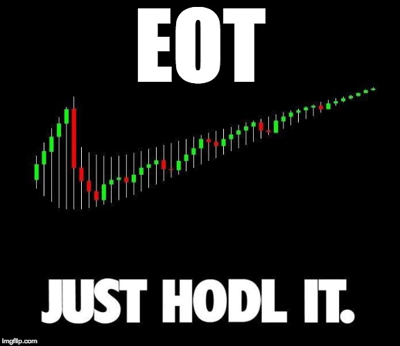 HODL | EOT | image tagged in hodl | made w/ Imgflip meme maker