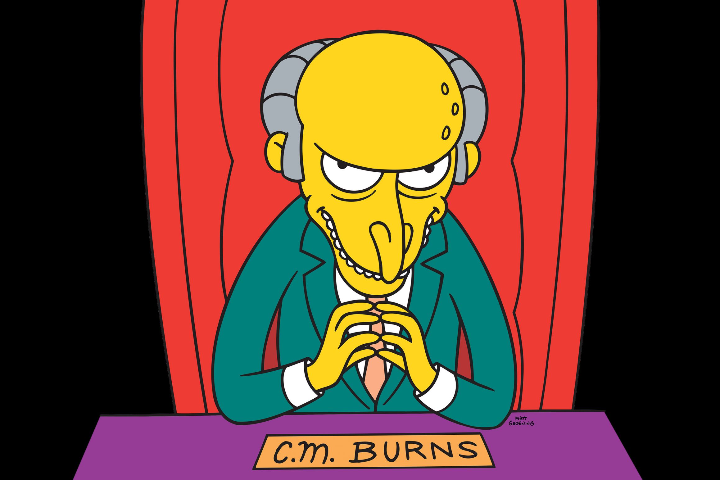 High Quality Mr Burns Blank Meme Template