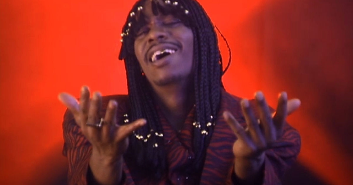 High Quality rick James Dave chappelle Blank Meme Template