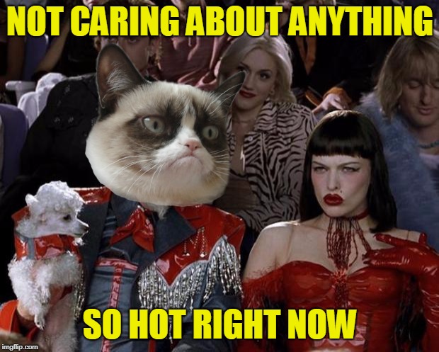 NOT CARING ABOUT ANYTHING SO HOT RIGHT NOW | made w/ Imgflip meme maker