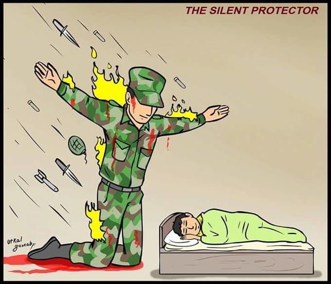 the silent protector Blank Template Imgflip