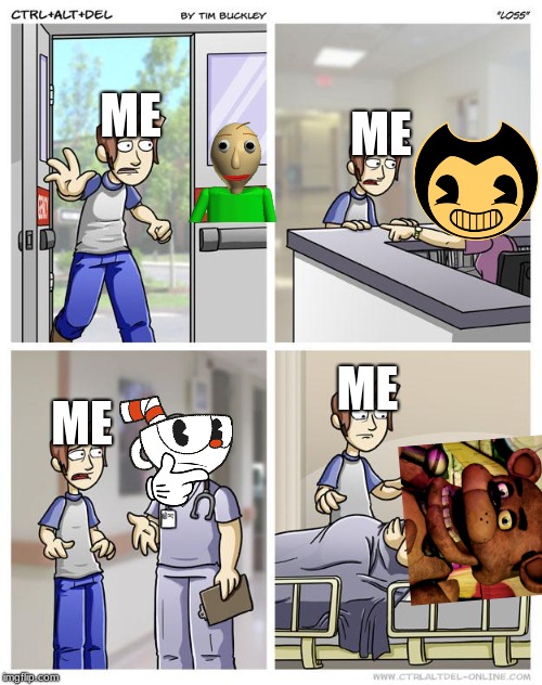 LOSS | ME; ME; ME; ME | image tagged in loss | made w/ Imgflip meme maker