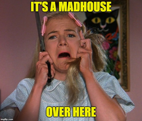 IT'S A MADHOUSE OVER HERE | made w/ Imgflip meme maker