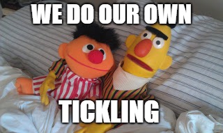 WE DO OUR OWN TICKLING | made w/ Imgflip meme maker