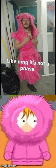 Not A Phase Furry Hopi and Metrosexual Kenny | image tagged in memes,furry | made w/ Imgflip meme maker