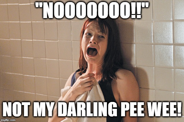"NOOOOOOO!!" NOT MY DARLING PEE WEE! | made w/ Imgflip meme maker