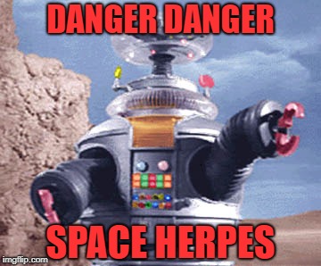 DANGER DANGER SPACE HERPES | made w/ Imgflip meme maker