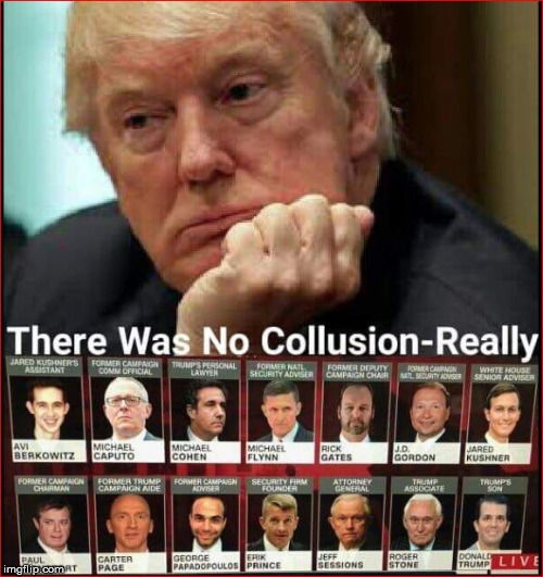 image tagged in trump collusioin | made w/ Imgflip meme maker