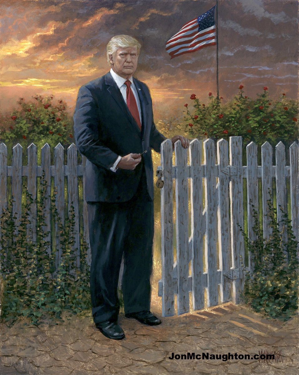 Trump Border Wall Blank Meme Template