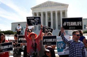 High Quality Pro-Life Demonstrators Blank Meme Template