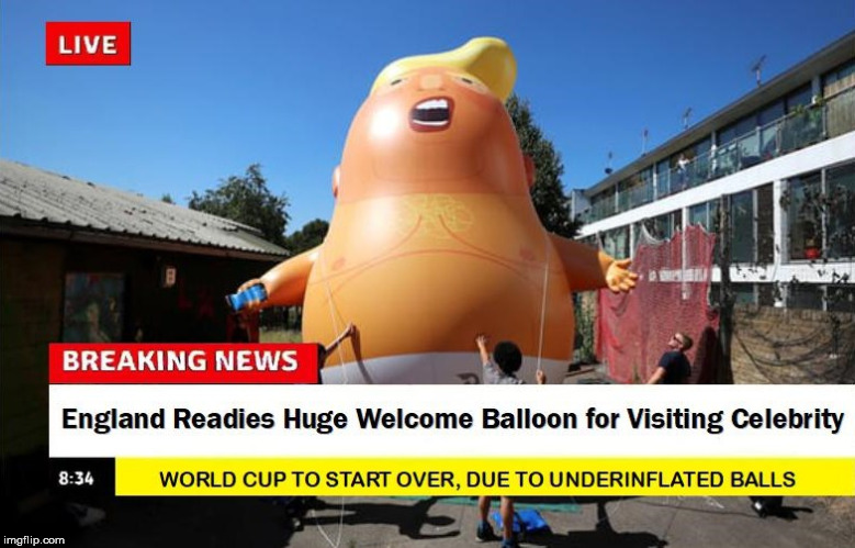 the biggest welcome | image tagged in politics,donald trump,trump,funny,news,fake news | made w/ Imgflip meme maker