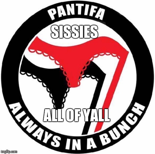 Pantifa  | SISSIES; ALL OF YALL | image tagged in jerks | made w/ Imgflip meme maker