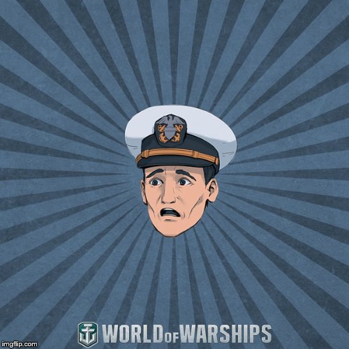 World of Warships - Ens. Tate R. Smith (Spooped) | image tagged in world of warships - ens tate r smith spooped | made w/ Imgflip meme maker