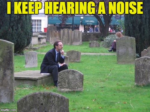 I KEEP HEARING A NOISE | made w/ Imgflip meme maker