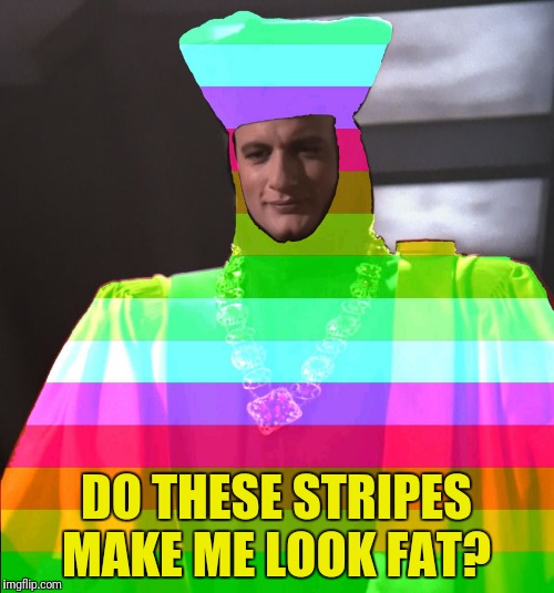 DO THESE STRIPES MAKE ME LOOK FAT? | made w/ Imgflip meme maker
