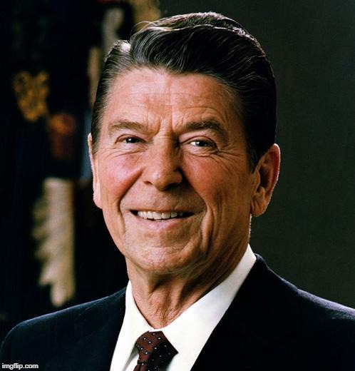 Ronald Reagan face | ` | image tagged in ronald reagan face | made w/ Imgflip meme maker