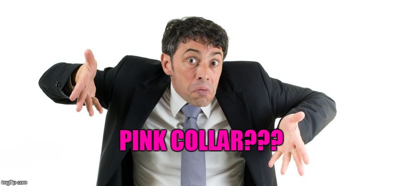 PINK COLLAR??? | made w/ Imgflip meme maker