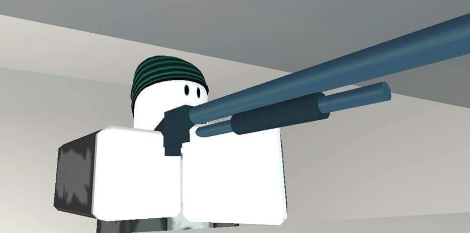 Roblox Shotgun Man Blank Template Imgflip - shotgun man roblox